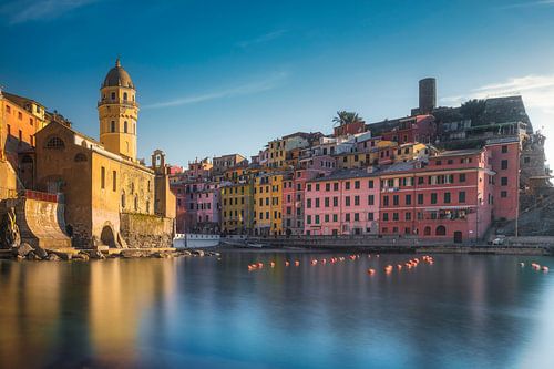Vernazza Cinque Terre Zeegezicht, Ligurië, Italië van Stefano Orazzini