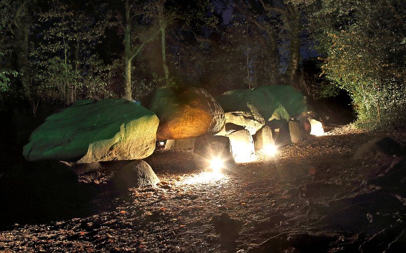 The largest Hunebed in the Netherlands by Ans Houben