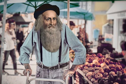 Leonardo Da Vinci op de markt - Oude meesters in de moderne tijden | Kunst met een knipoog