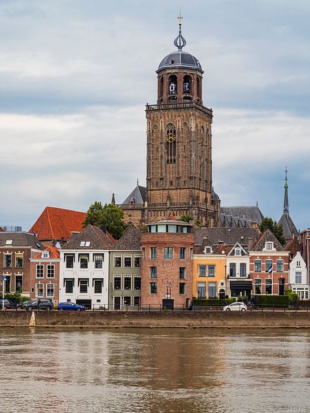 View of the Lebuinus church by Meindert Marinus