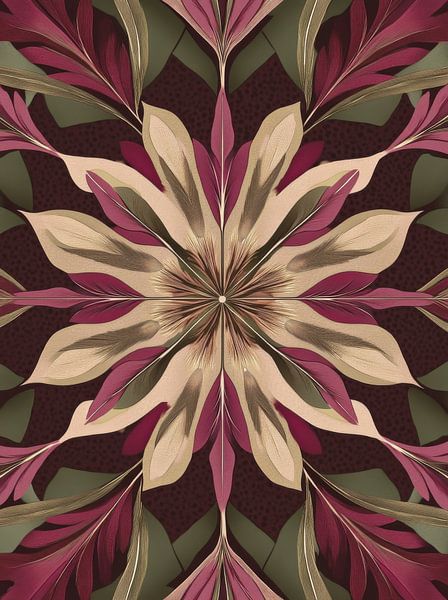 Geometric Blossoms 14 by Kunstkabinet