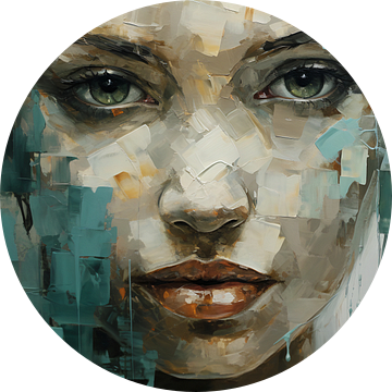 Portret van een vrouw van Danny van Eldik - Perfect Pixel Design