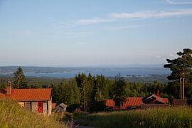 Views of Swedish lakes in Dalarna by Kim Hoozemans