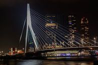 Rotterdam in de avond uren van Rob Saly thumbnail