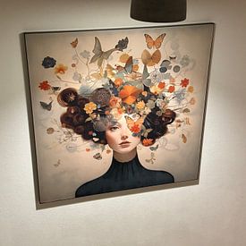 Klantfoto: Springtime van Mirjam Duizendstra, als artframe