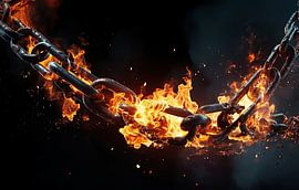 Burning chains