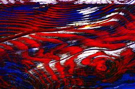 Timber in Red & White & Blue II