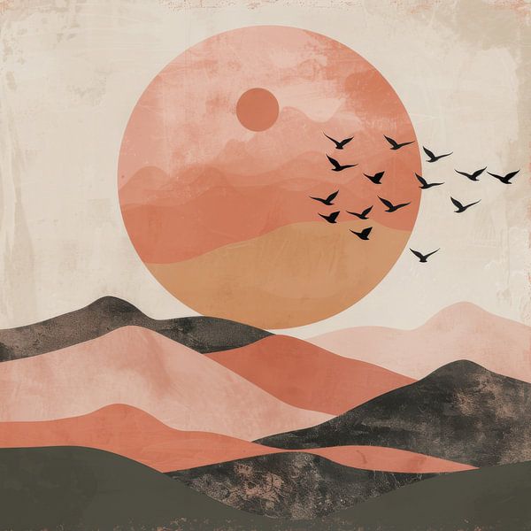 Sunset by Poster Art Shop