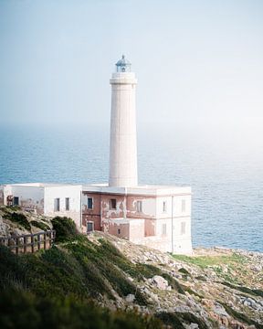 Leuchtturm am Capo d'Otranto. von Roman Robroek