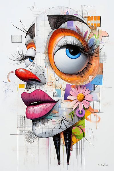 artful and funny whimsical caricature by Gelissen Artworks