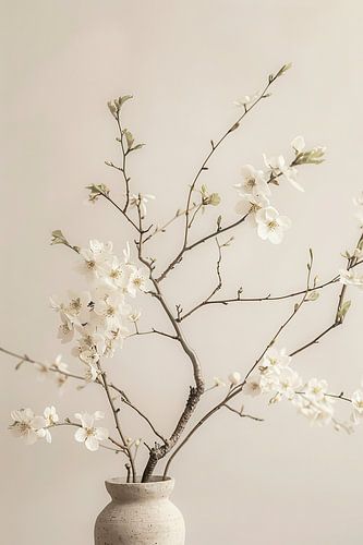 Minimalistische stillevenfotografie Japandi stijl