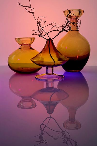 Nature morte moderne. Verre 4 par Alie Ekkelenkamp