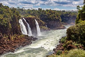 Die Iguazu Wasserfälle zwischen Argentinien und Brasilien