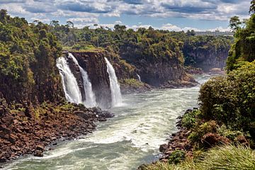 Die Iguazu Wasserfälle zwischen Argentinien und Brasilien