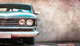Oldtimer met verlichting
