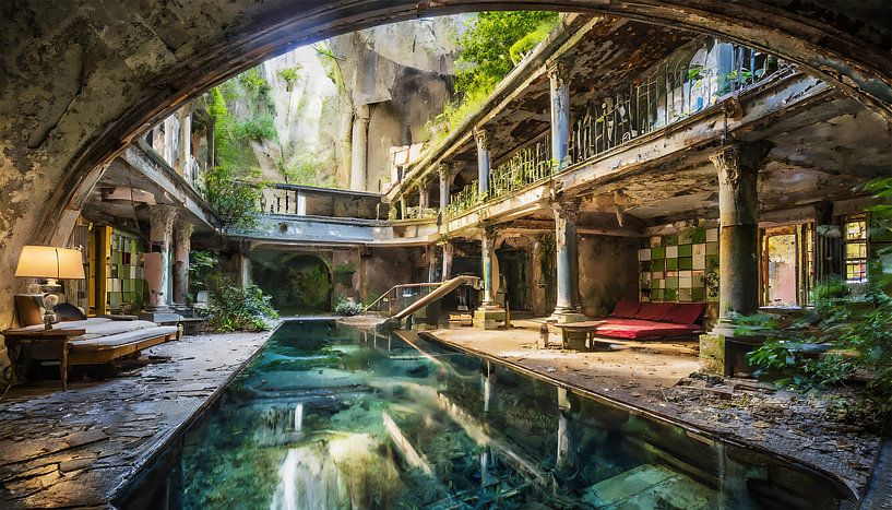 Lost Place Luxury Hotel by Mustafa Kurnaz