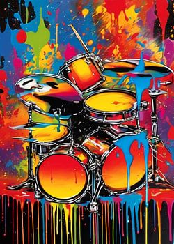 Modern Abstrakt Die Trommel