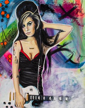 Amy Winehouse by Bianca Lever