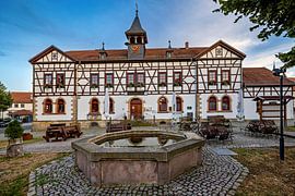 The village of Mühlberg in Thuringia by Roland Brack