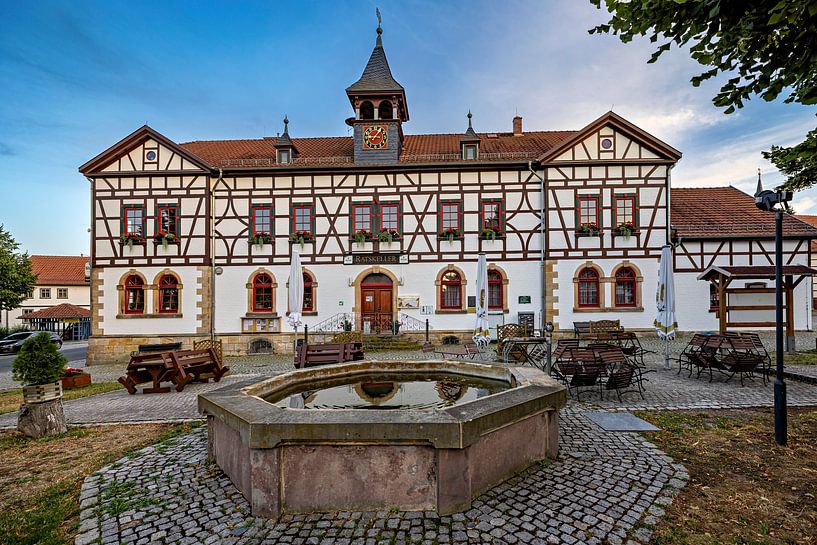 Das Dorf Mühlberg in Thüringen von Roland Brack