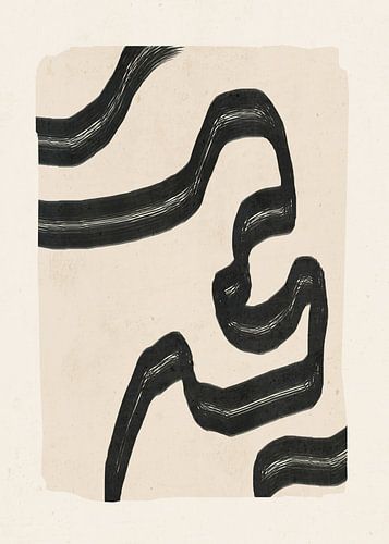 Minimalistische abstrakte Kunst