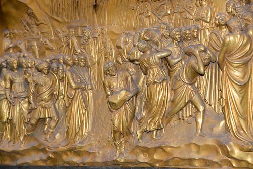 detail Porte de Paradis, Florence, Italie