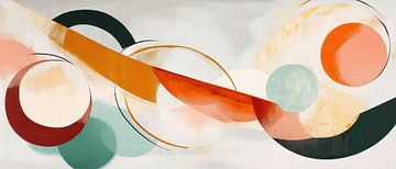Colourful abstraction by Poster Art Shop
