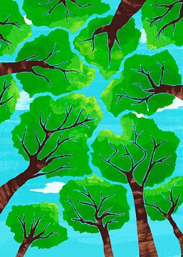 Crown shyness by Mauli atelier