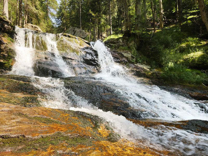 Riesloch Watervallen bij Bodenmais, Beieren 6 van Jörg Hausmann