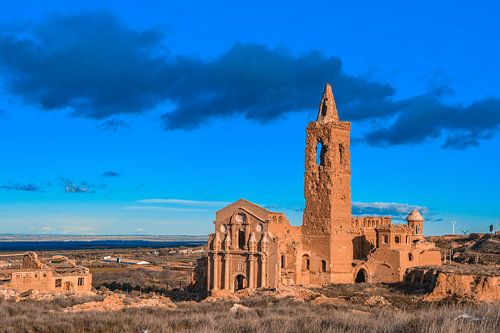 De ruïne van Belchite