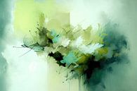 Abstract groen van Bert Nijholt thumbnail