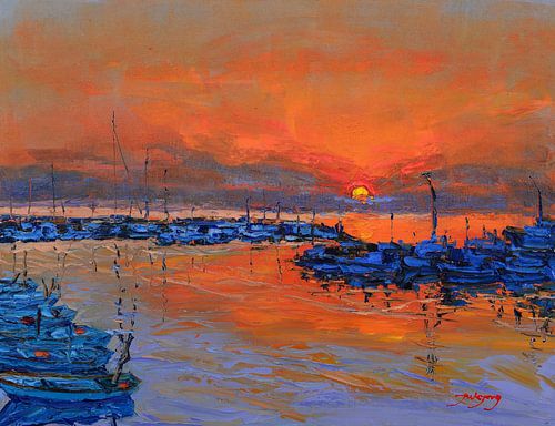 Coucher de soleil