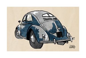 VW kever von Pieter Hogenbirk