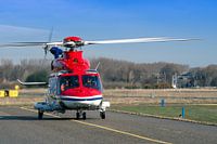 CHC Agusta AW139 kehrt von Flug über das Meer zurück