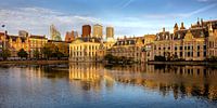 Hofvijver et Binnenhof, La Haye, Pays-Bas