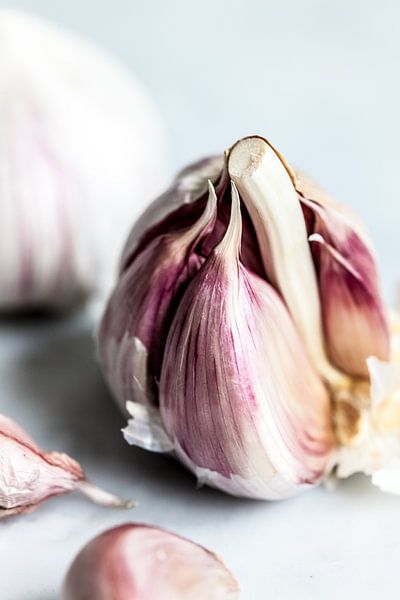 Frischer Knoblauch von Nina van der Kleij