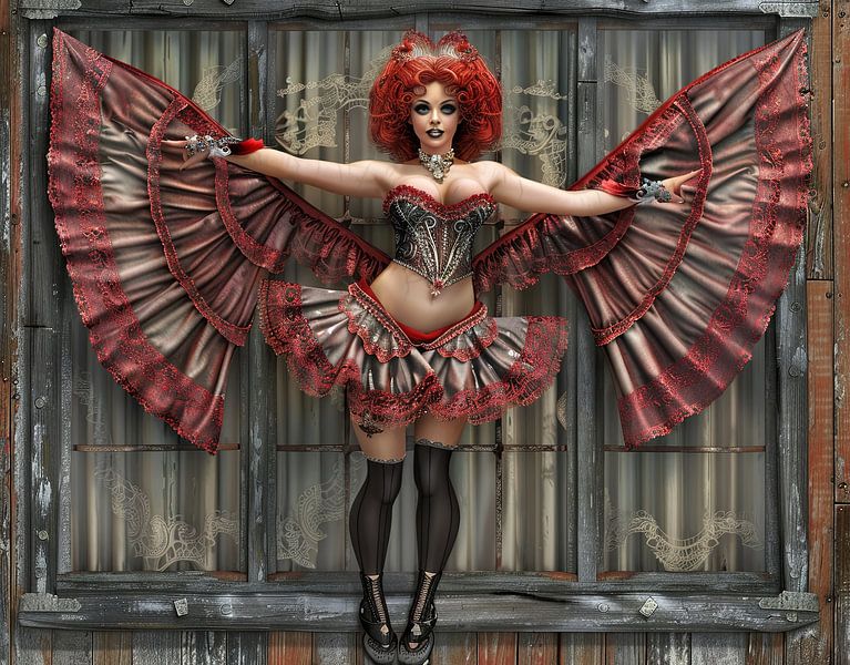 dancer boudoir cabaret by Egon Zitter