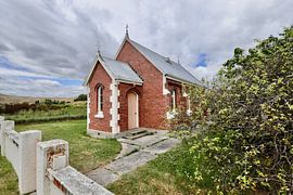 Church in Kokonga, New Zealand by Beat Hühnli