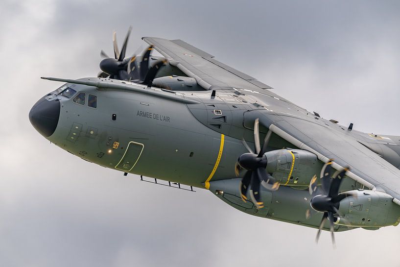Airbus A400M Tactical Display Team of France. by Jaap van den Berg