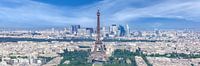 Uitzicht vanaf het uitkijkplatform van de Tour Montparnasse van Melanie Viola thumbnail