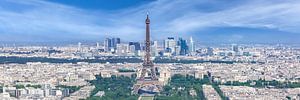 Uitzicht vanaf het uitkijkplatform van de Tour Montparnasse van Melanie Viola