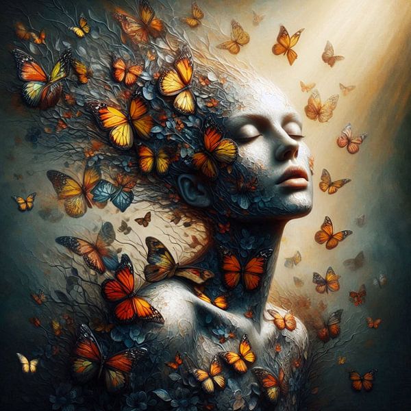 battle with butterflies by Bernhard Karssies