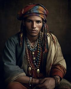 Kunstporträt "Berber"