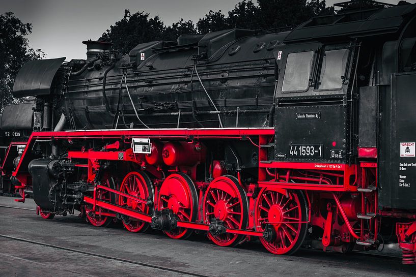 Duotone Lokomotive von Mario Brussé Fotografie