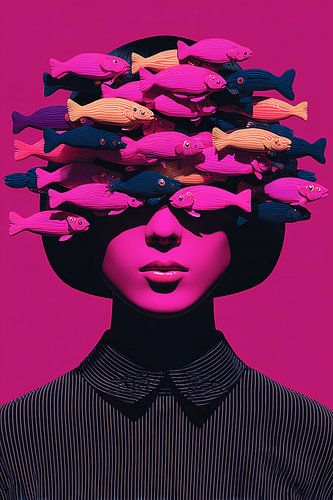 Dreams of Pisces in Magenta