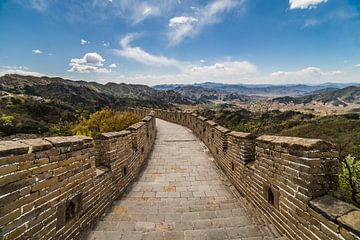 Wandern auf der chinesischen Mauer