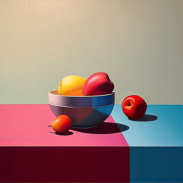Nature morte moderne Cuisine | Composition de fruits par La collection ARTEO