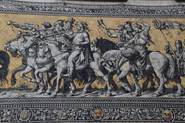 The Procession of the Princes in Dresden by Erik Buitenhuis