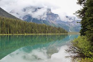 Emerald Lake in Canada van Map of Joy