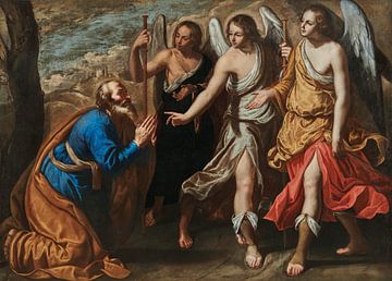 Abraham and the Three Angels, Artemisia Gentileschi, Onofrio Palumbo